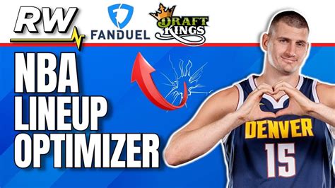 rotowire nba odds|RotoWire DraftKings NBA Optimizer.